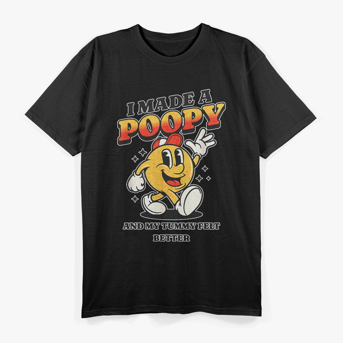 Playful Poop Meme – Comedy Adult Humor Graphic T-Shirt