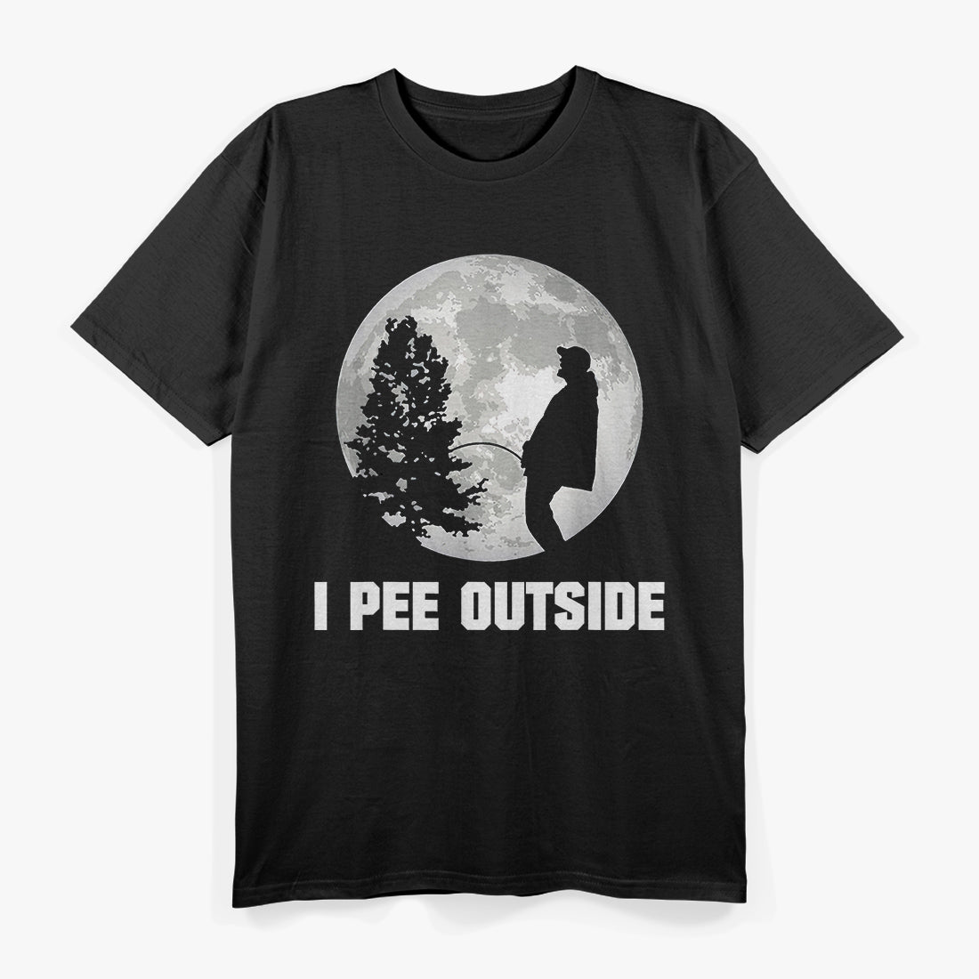 Lover I Pee Outside Camping Humor T-Shirt