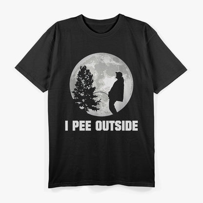 Lover I Pee Outside Camping Humor T-Shirt