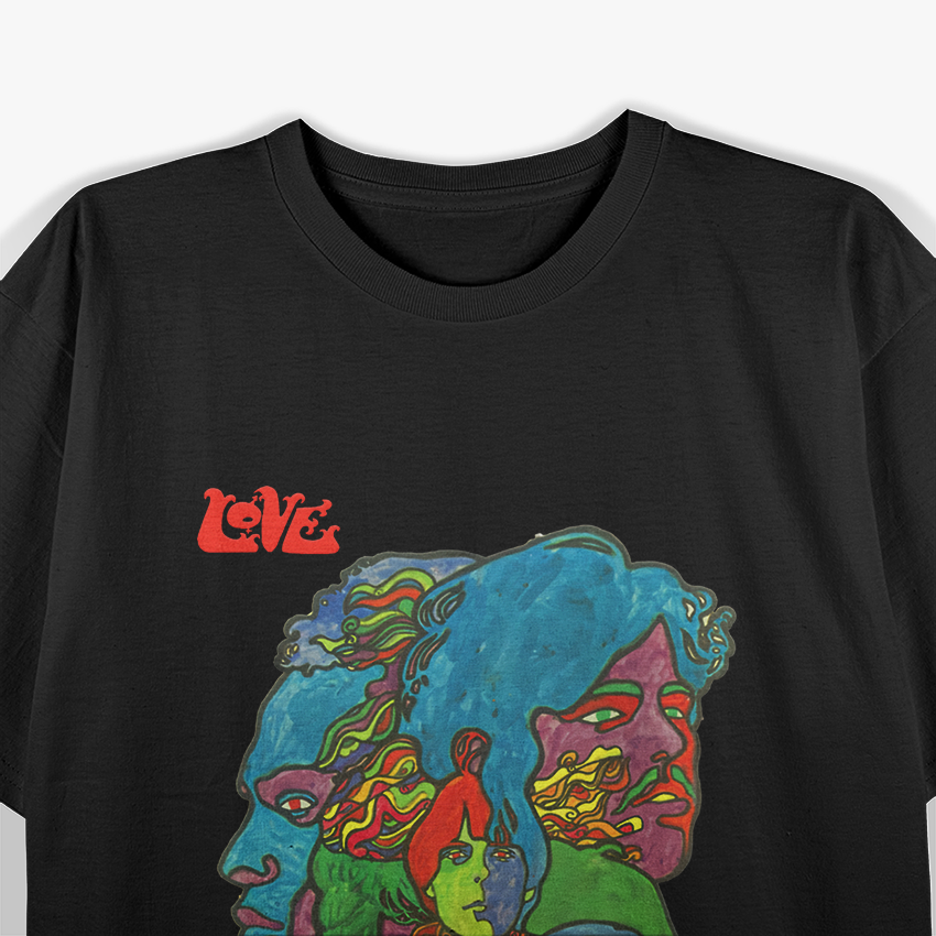 Love Forever Changes Inspired Graphic Retro Music Vibes T-Shirt