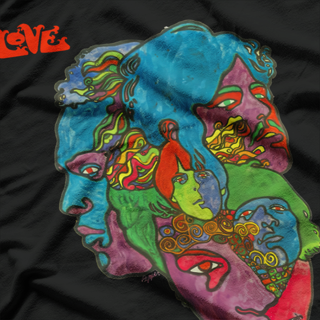 Love Forever Changes Inspired Graphic Retro Music Vibes T-Shirt