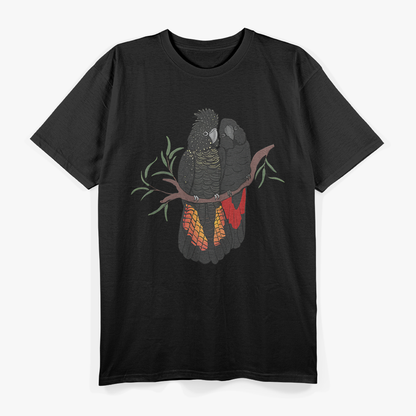 Red-Tailed Black Cockatoo – Stunning Australian Bird Graphic T-Shirt
