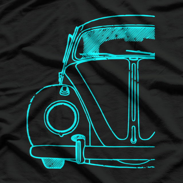 Retro Vintage Car - Classic Car Enthusiast’s Stylish T-Shirt