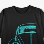 Retro Vintage Car - Classic Car Enthusiast’s Stylish T-Shirt