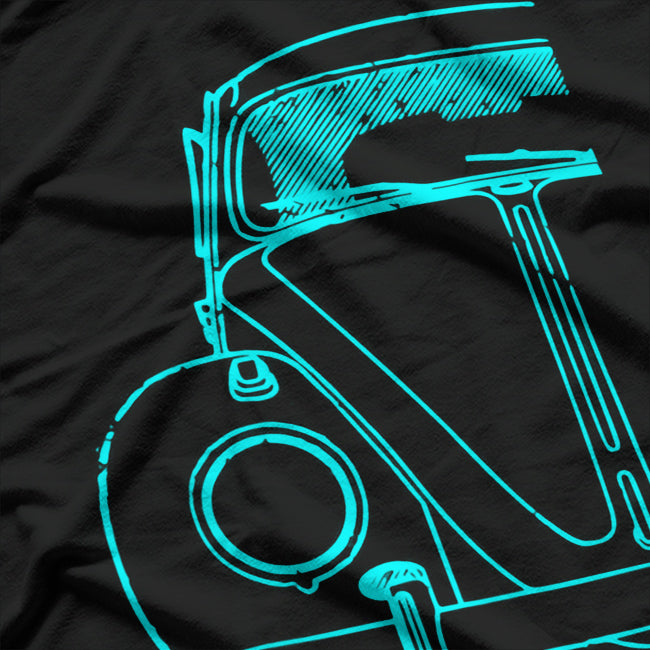 Retro Vintage Car - Classic Car Enthusiast’s Stylish T-Shirt