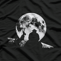 Funny Green Ogre Parody  Donkey Silhouette Graphic  T-Shirt