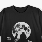 Funny Green Ogre Parody  Donkey Silhouette Graphic  T-Shirt