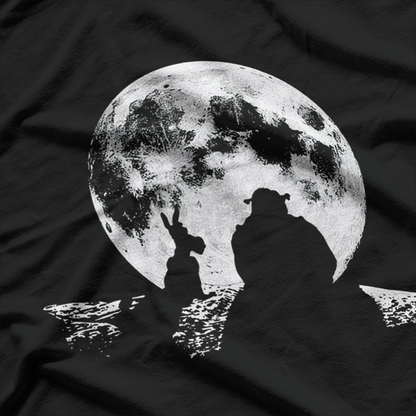 Funny Green Ogre Parody  Donkey Silhouette Graphic  T-Shirt