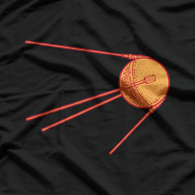 Sputnik Era – Vintage Soviet Space Exploration Tribute Love T-Shirt