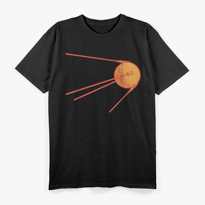 Sputnik Era – Vintage Soviet Space Exploration Tribute Love T-Shirt