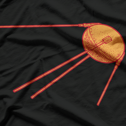 Sputnik Era – Vintage Soviet Space Exploration Tribute Love T-Shirt