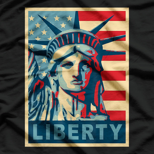Statue of Liberty – Patriotic American Freedom T-Shirt