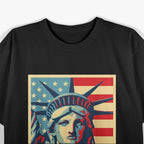 Statue of Liberty – Patriotic American Freedom T-Shirt