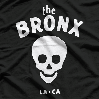 Retro Skull Logo Graphic – The Bronx Inspired Artwork T-Shirt