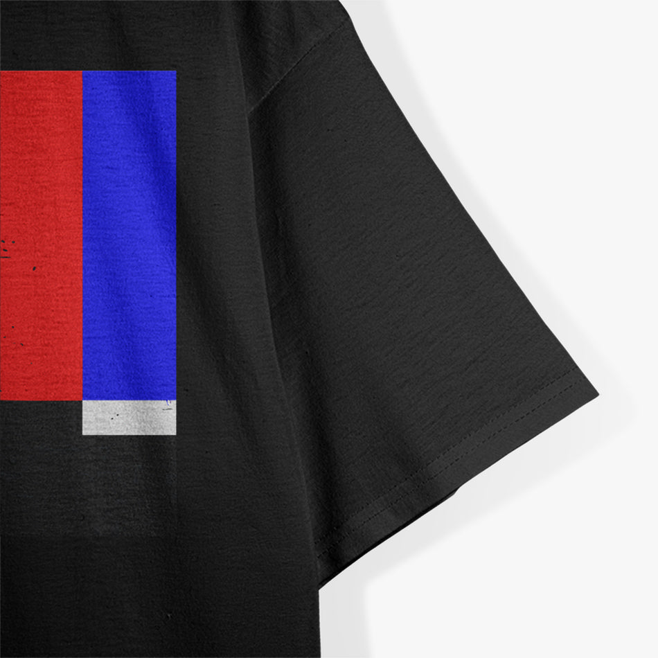 Vintage TV Test Pattern Color Bars Retro Media T-Shirt