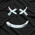 X Eyed Smile Face: Edgy Minimalist T-Shirt