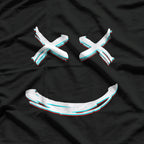 X Eyed Smile Face: Edgy Minimalist T-Shirt