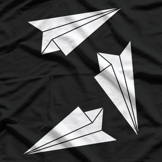 Paper Planes Best Aviation Logo Gift Idea T-Shirt