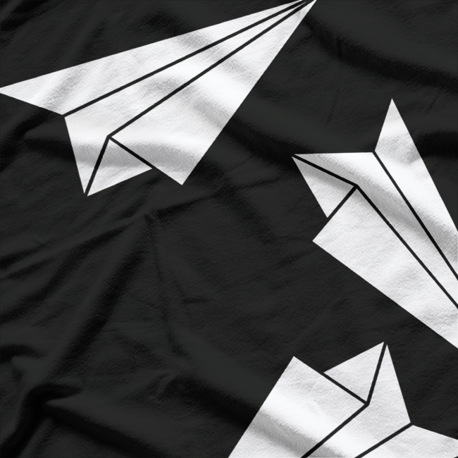 Paper Planes Best Aviation Logo Gift Idea T-Shirt