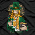 Funny St. Patrick’s Day Jesus Leprechaun T-Shirt