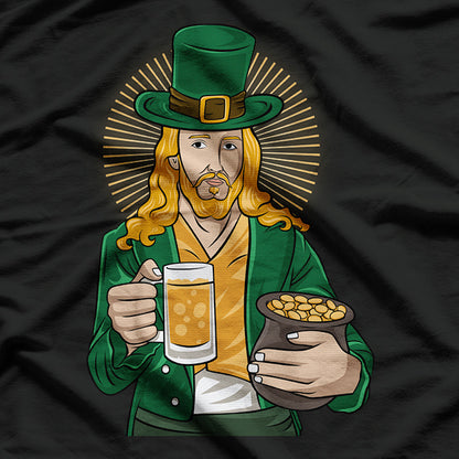 Funny St. Patrick’s Day Jesus Leprechaun T-Shirt