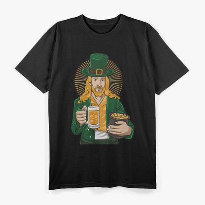 Funny St. Patrick’s Day Jesus Leprechaun T-Shirt