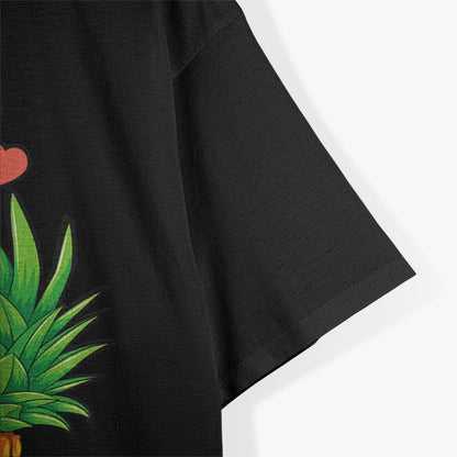 Funny Upside Down Pineapple - Quirky and Playful T-Shirt