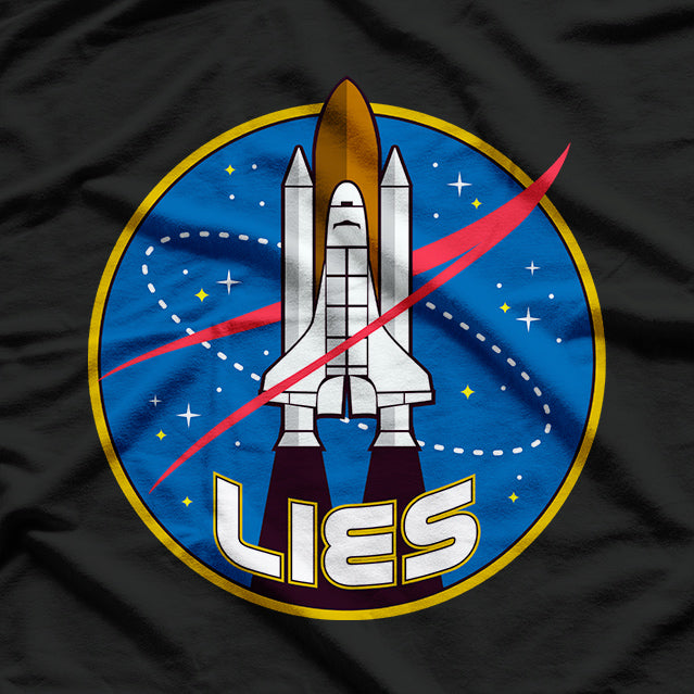 Fake Moon Landing Funny Conspiracy Theory T-Shirt