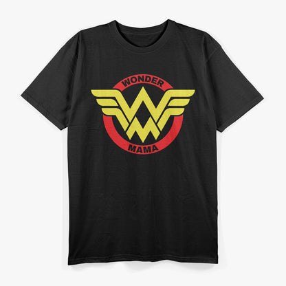 Wonder Mama Funny Motherhood Graphic T-Shirt