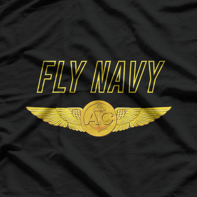 Naval Aircrew Wings Honor of the Navy Aircrewman T-Shirt