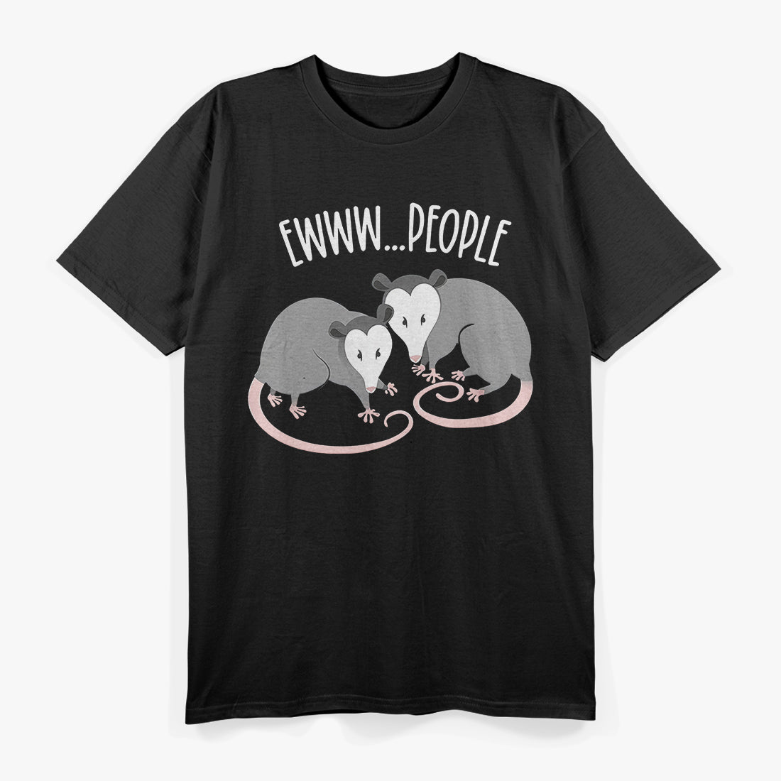 Possum Drama Queen Avoiding People Funny Introvert Vibes T-Shirt