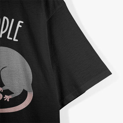 Possum Drama Queen Avoiding People Funny Introvert Vibes T-Shirt