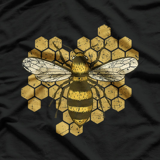 Retro Buzz Bee Lovers Style T-Shirt