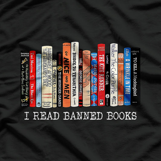 I Read Banned Books Week - Librarian Freedom for Readers T-Shirt