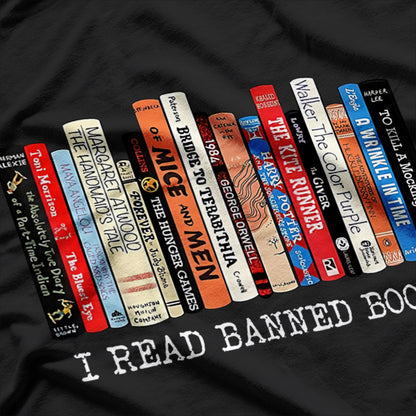 I Read Banned Books Week - Librarian Freedom for Readers T-Shirt