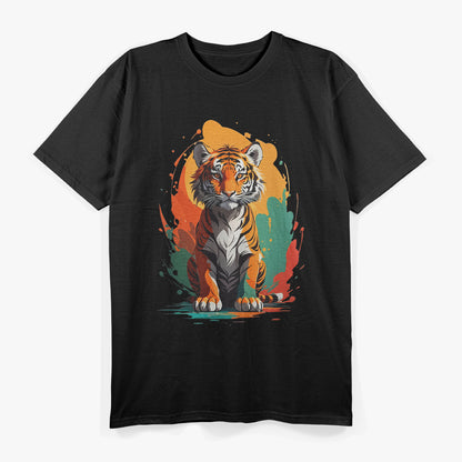 Tiger Animal Graphic Design T-Shirt