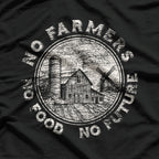 No Farmers, No Food, No Future - A Call to Honor Agriculture T-Shirt
