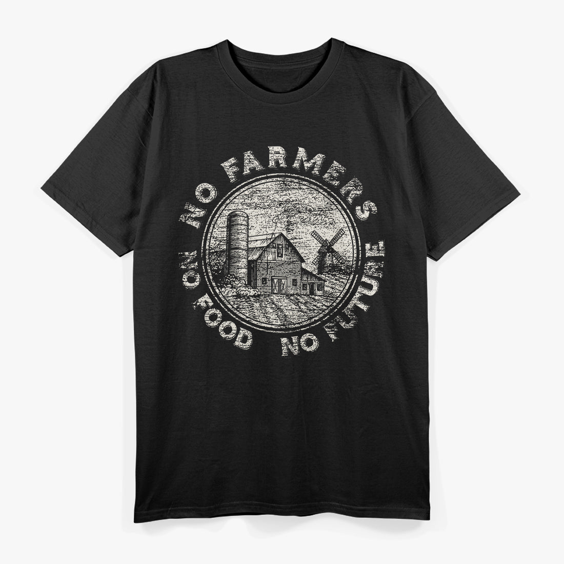 No Farmers, No Food, No Future - A Call to Honor Agriculture T-Shirt
