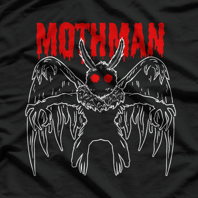 Vintage Mothman - A Mysterious Legend in Classic Style T-Shirt