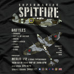 Raf Supermarine Spitfire WW2 Fighter Plane T-Shirt