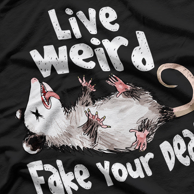 Cute Possum with Dark Humor Twist T-Shirt