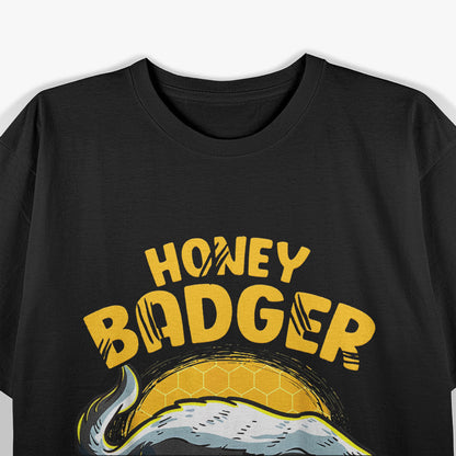 Honey Badger Mood Don't Care Humor T-Shirt