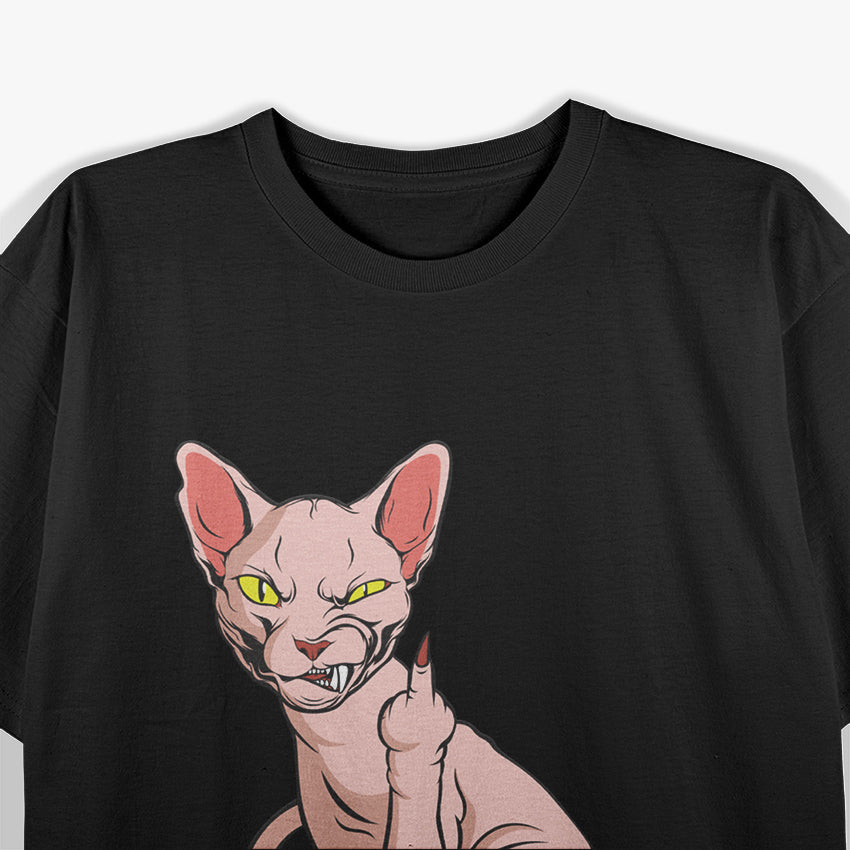 Sphynx Cat Rebel - I Do What I Want T-Shirt