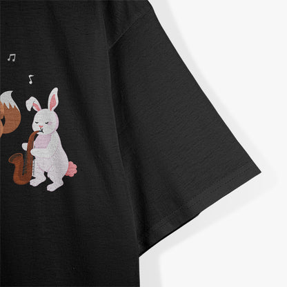 Cats Playing Violin Music Lover T-Shirt