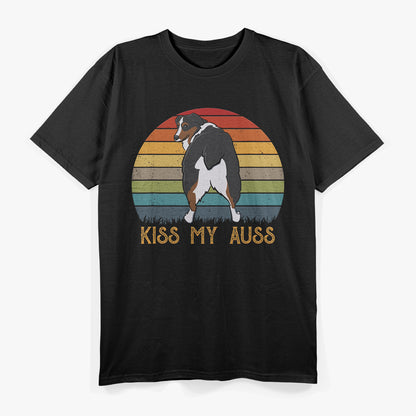 Kiss My Auss Aussie Mom Retro Graphic T-Shirt