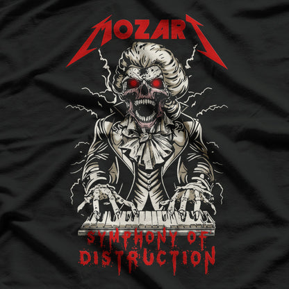 Mozart Meets Heavy Metal - Iconic T-Shirt