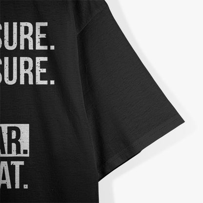 Measure, Cut, Swear Handyman's Motto T-Shirt