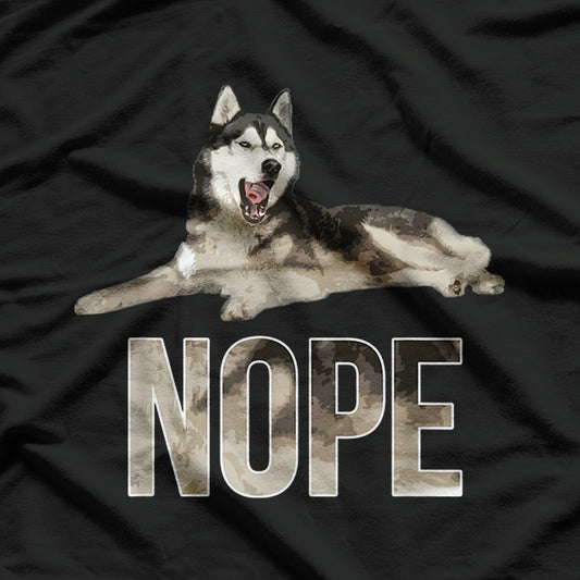 Husky Rebel Nope All Day T-Shirt