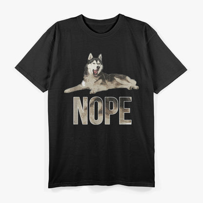 Husky Rebel Nope All Day T-Shirt