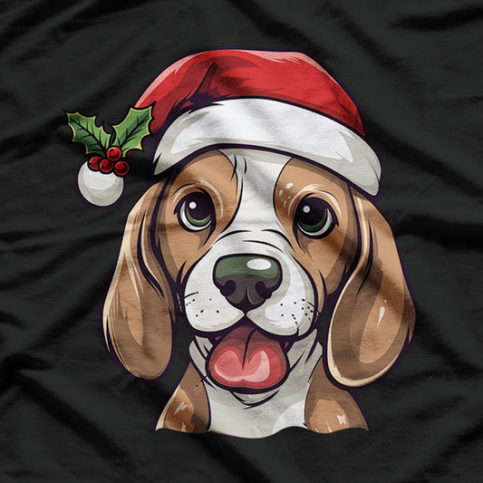 Christmas Beagle Dog Lover Festive Holiday T-Shirt